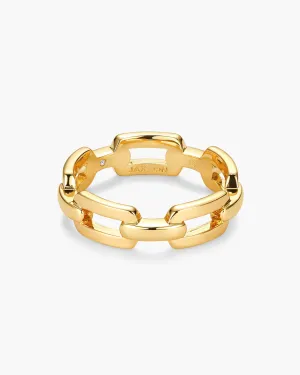 Paperclip Ring - Gold