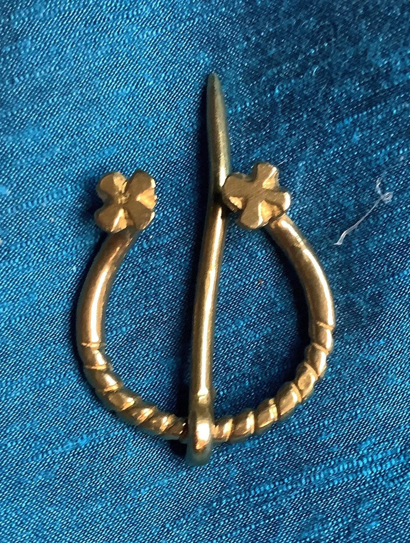 Penannular medieval brooch - (set of 2)