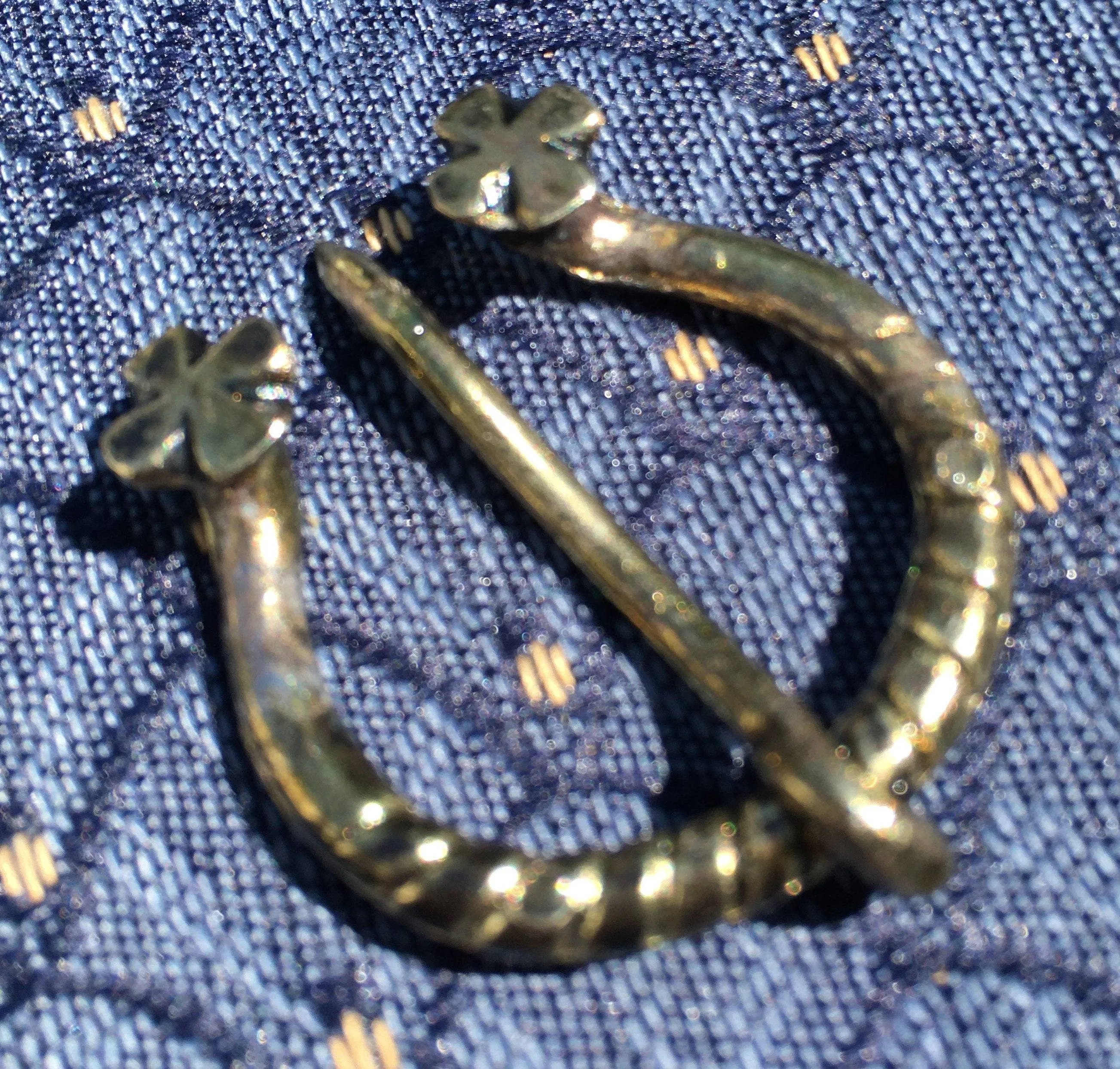 Penannular medieval brooch - (set of 2)