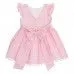 Pink and white Gingham Dress - 3 years