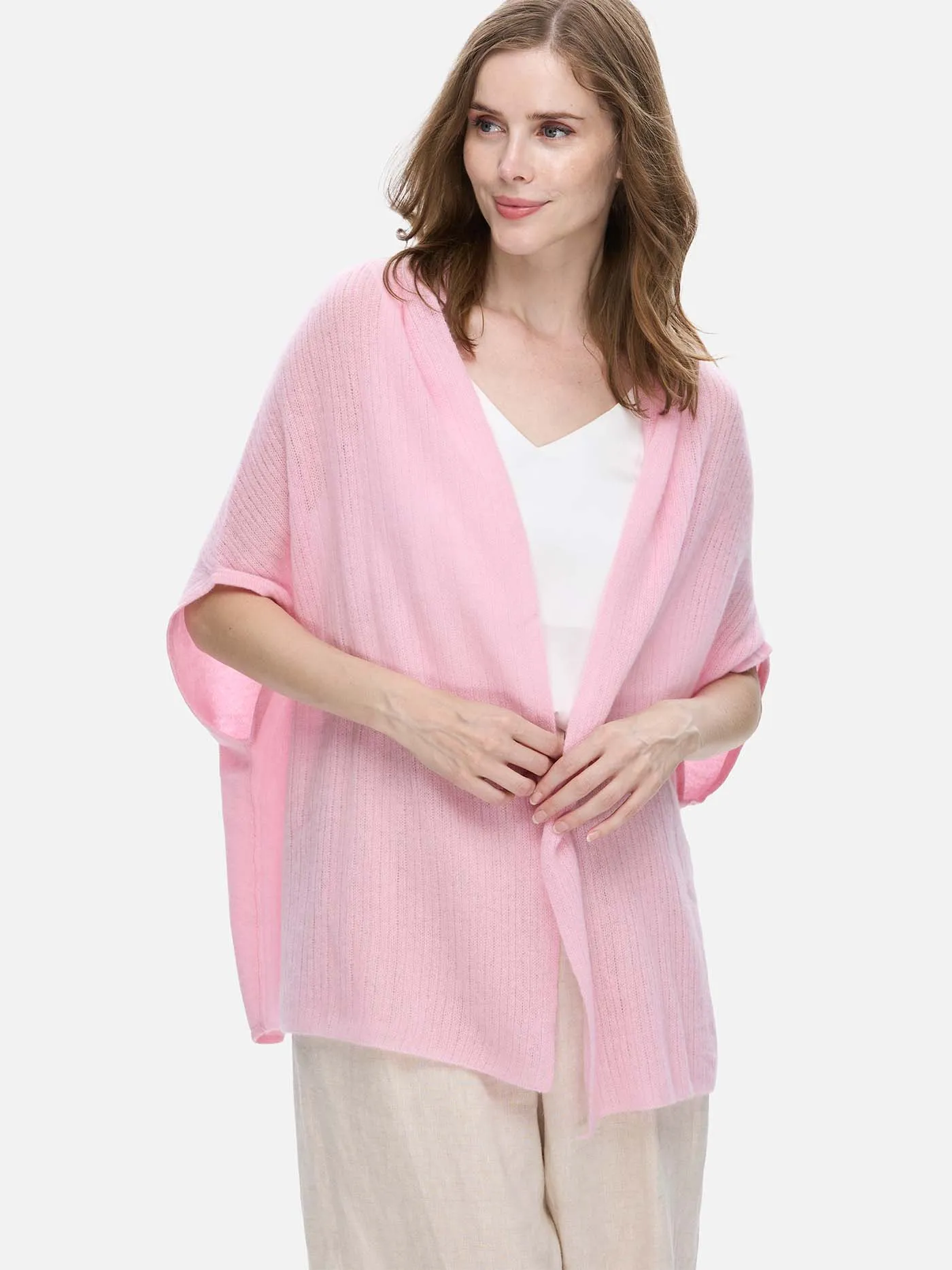Pink Effortless Vest