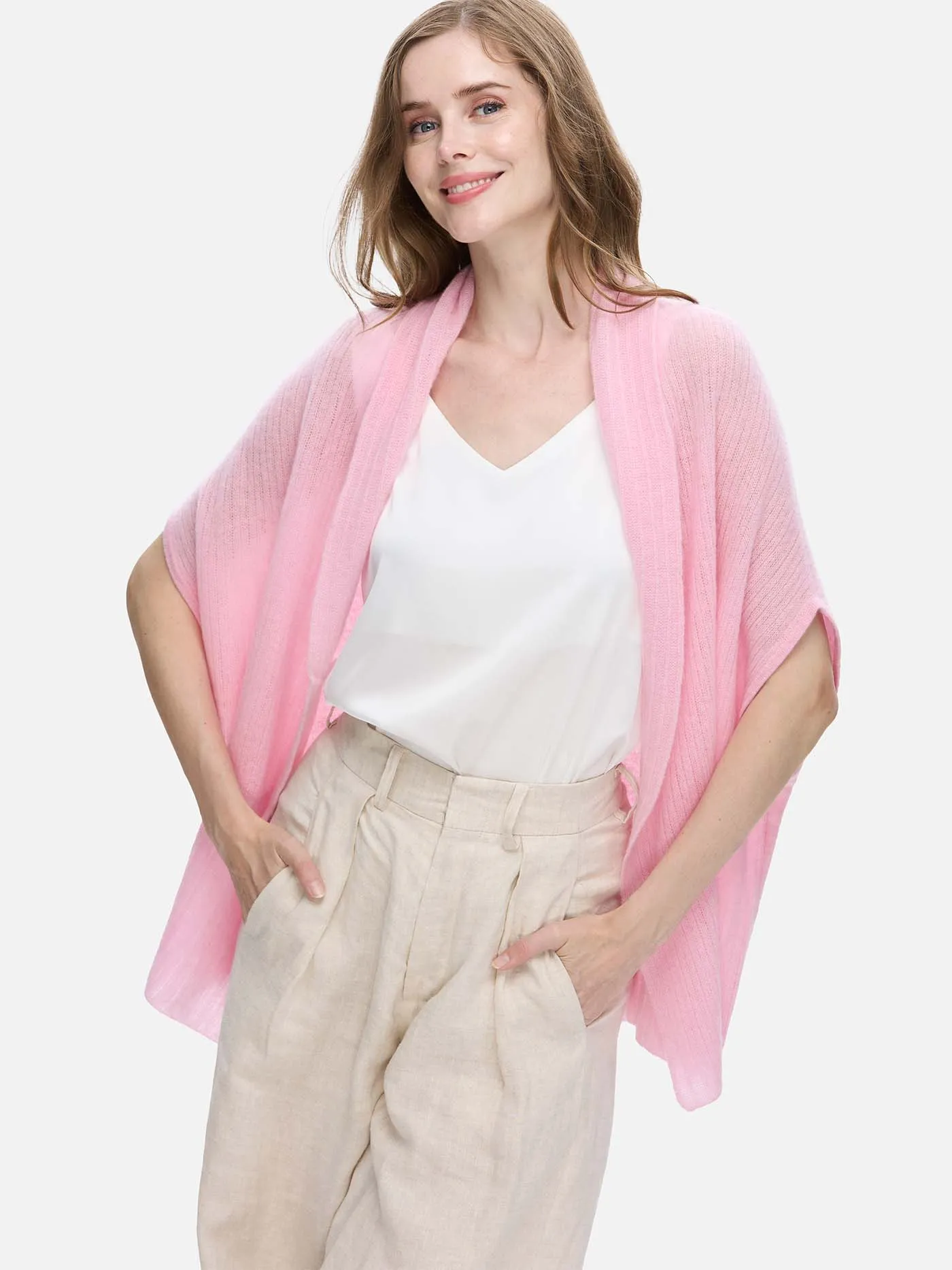 Pink Effortless Vest