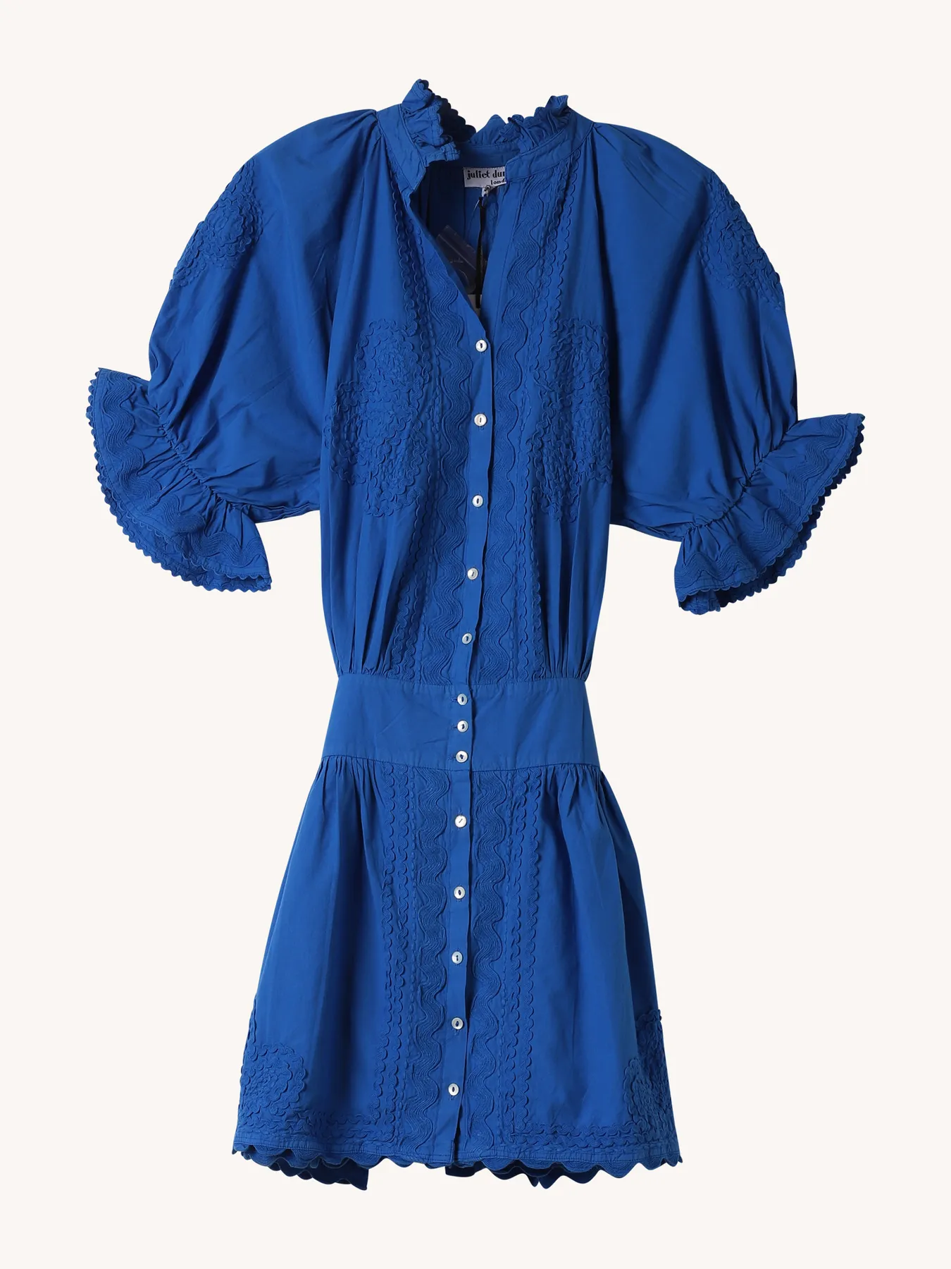 Poplin Blouson Dress
