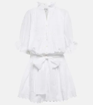 Poplin Blouson Dress