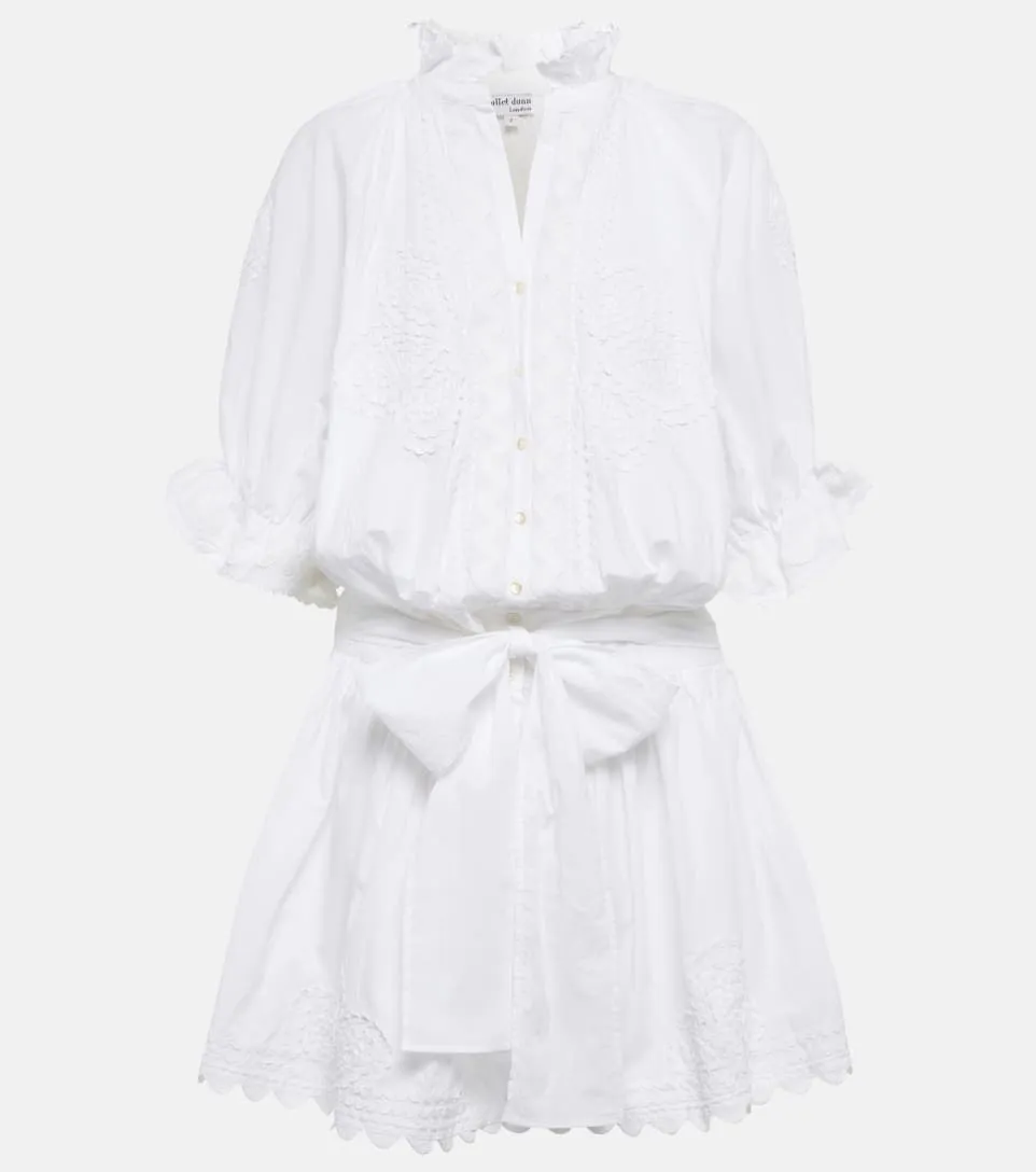 Poplin Blouson Dress