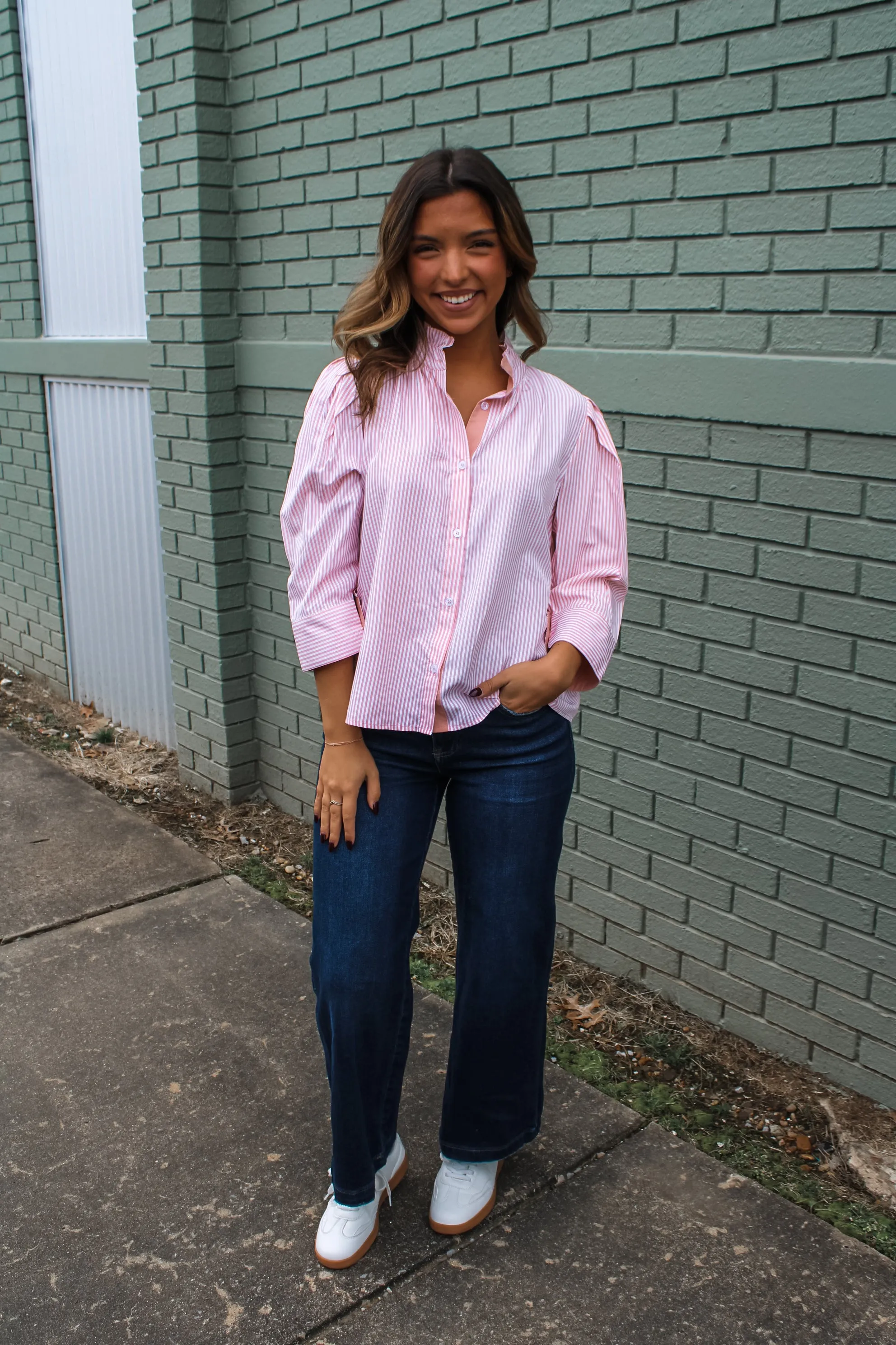 Preppy & Pretty • Peach Stripe