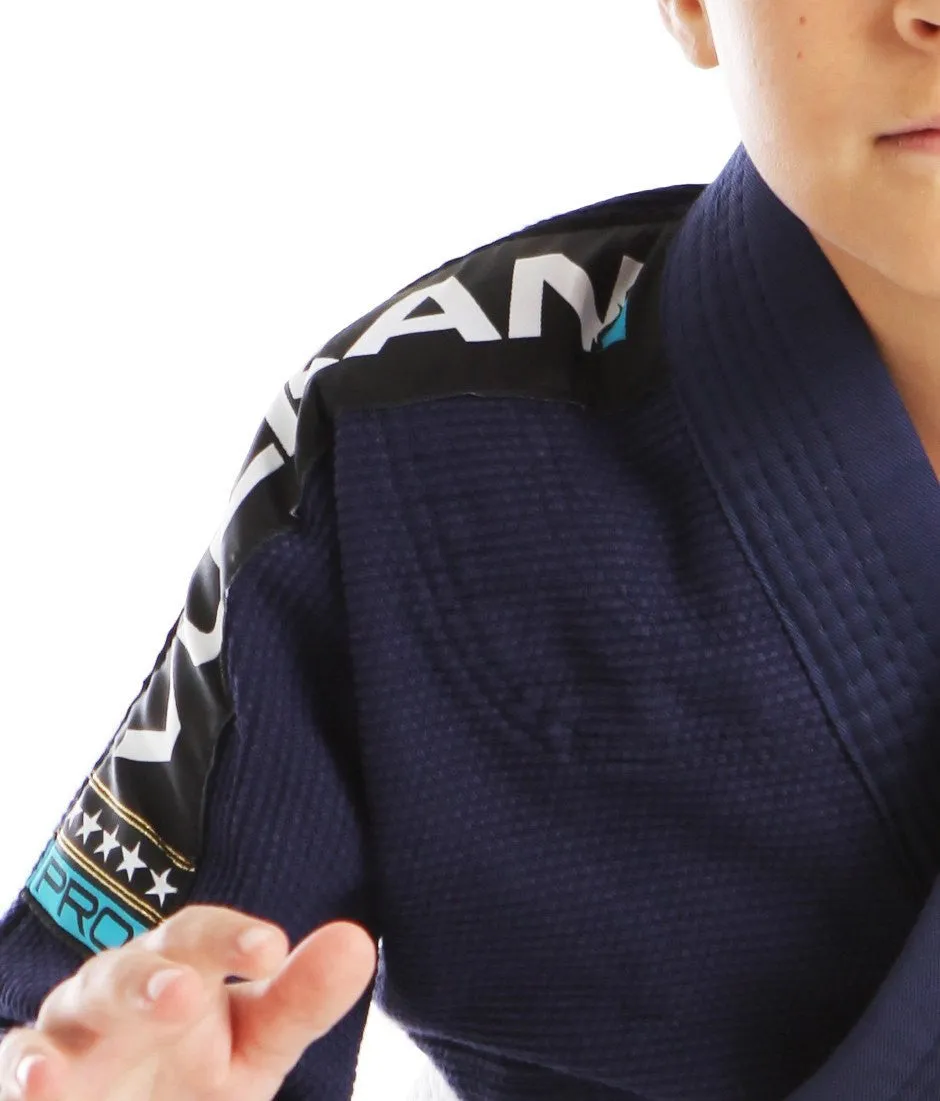 PRO LIGHT KIDS Jiu Jitsu Gi (Navy Blue)