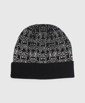 Psycho Bunny Ashwood Gradient Beanie - Black