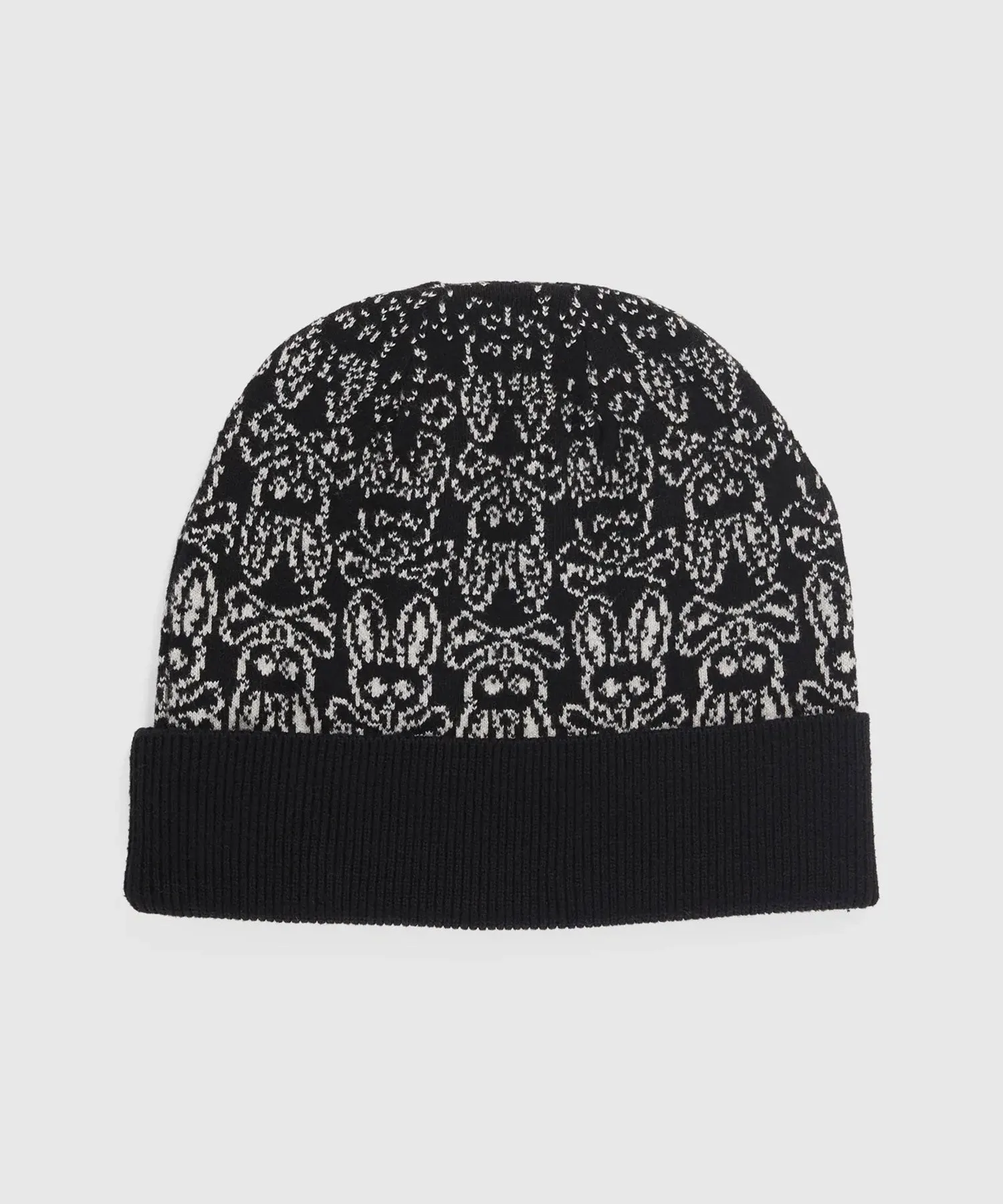 Psycho Bunny Ashwood Gradient Beanie - Black