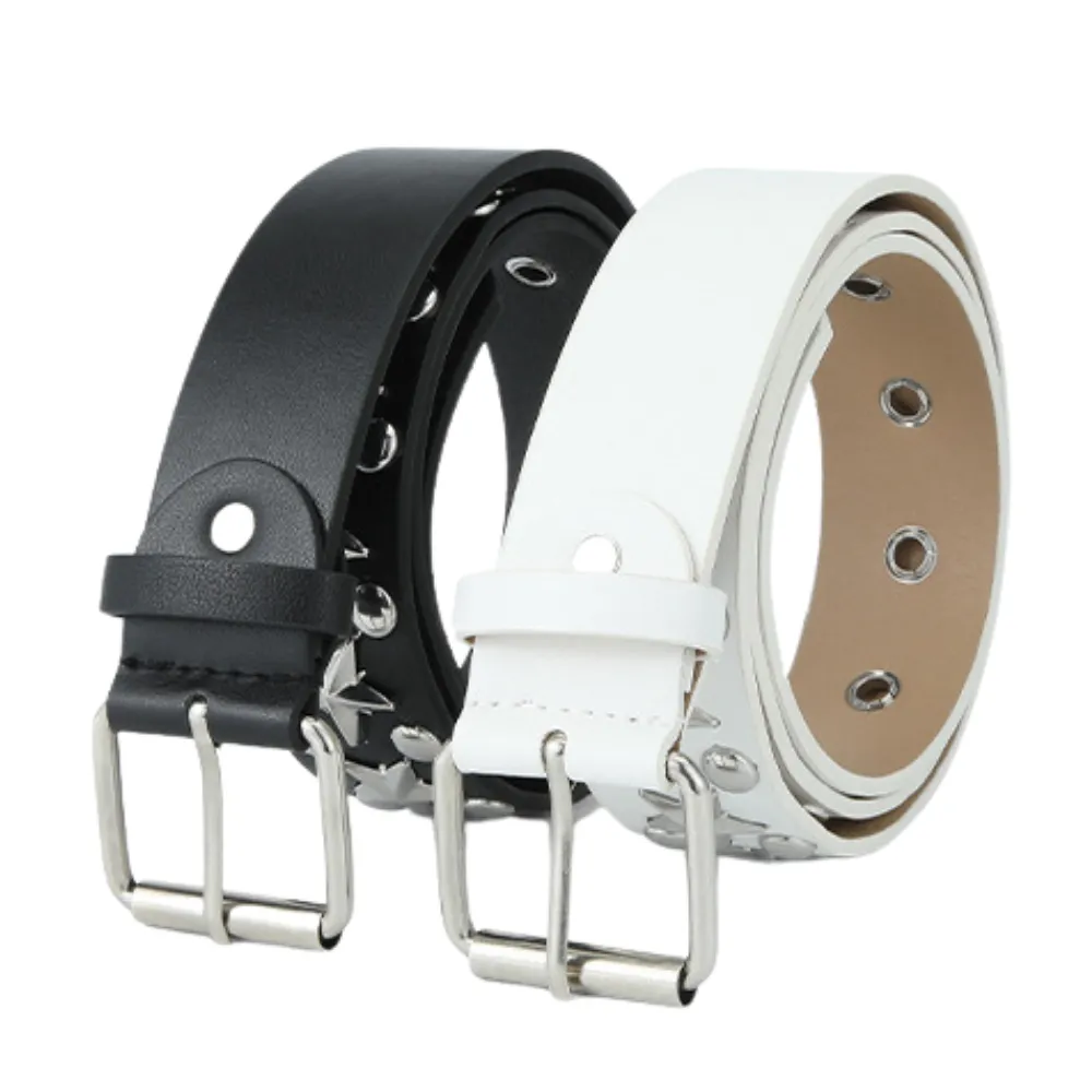 Punk Pin Buckle PU Belt