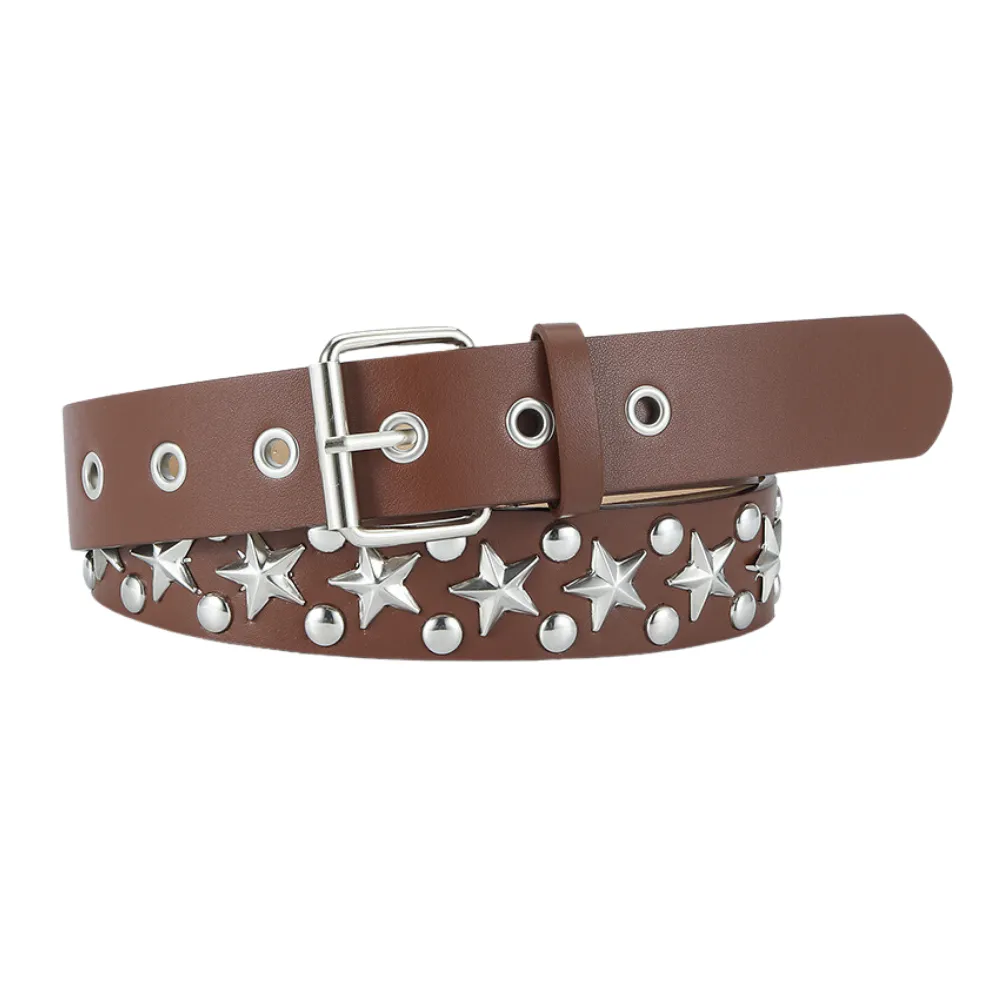 Punk Pin Buckle PU Belt