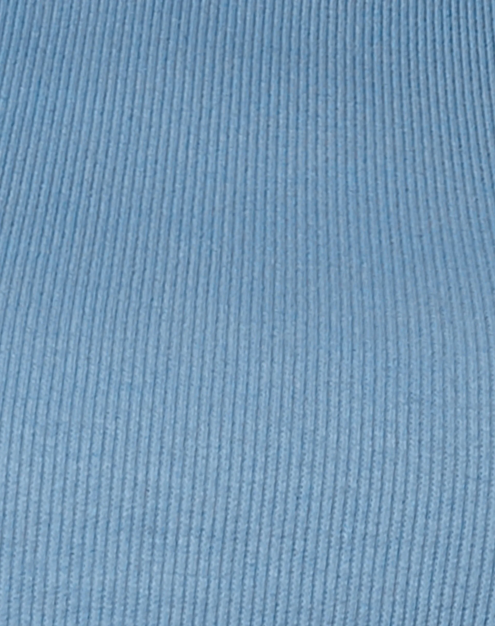 Quelia Crop Top in Rib Grapemist