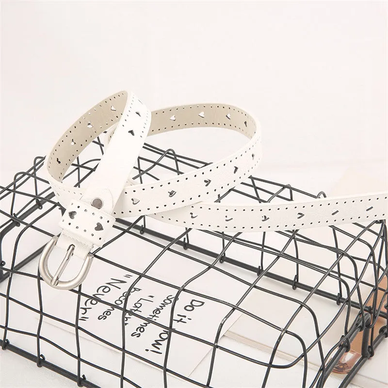 "CUTE LOVE HEART" PU BELT K070905