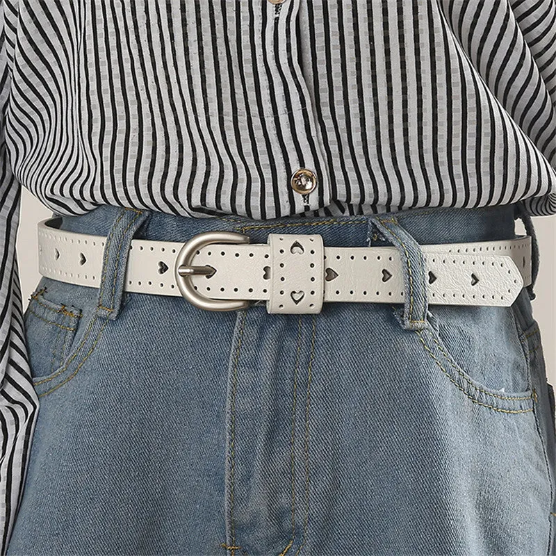 "CUTE LOVE HEART" PU BELT K070905