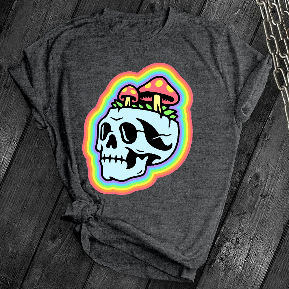 Rainbow Skullhead Tee