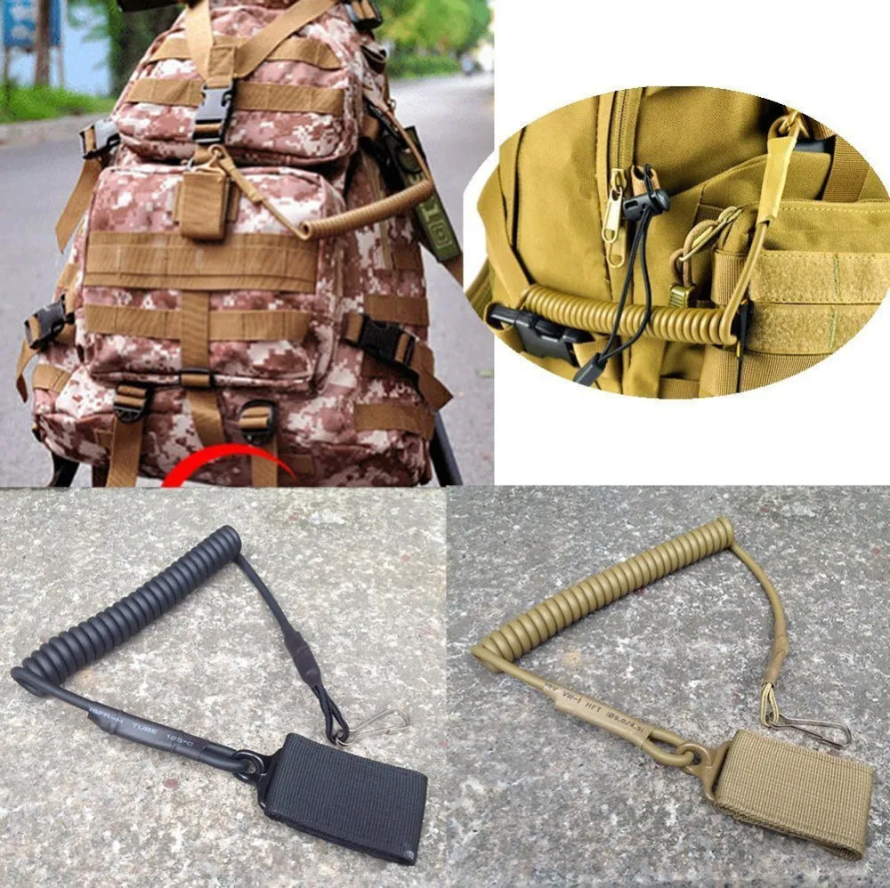 RECON GS2 2.0 Tactical Coiled Safety lanyard