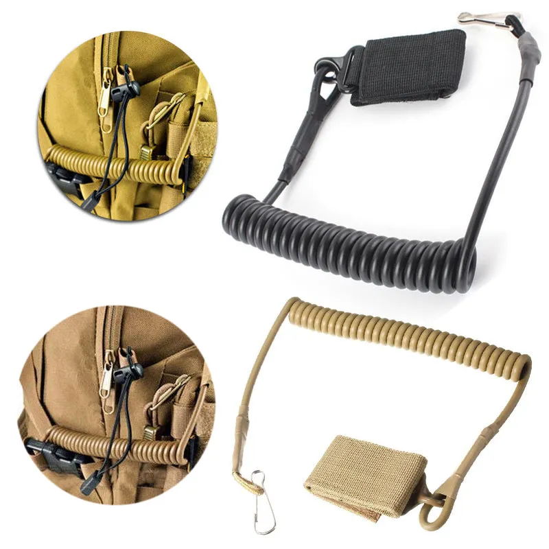 RECON GS2 2.0 Tactical Coiled Safety lanyard
