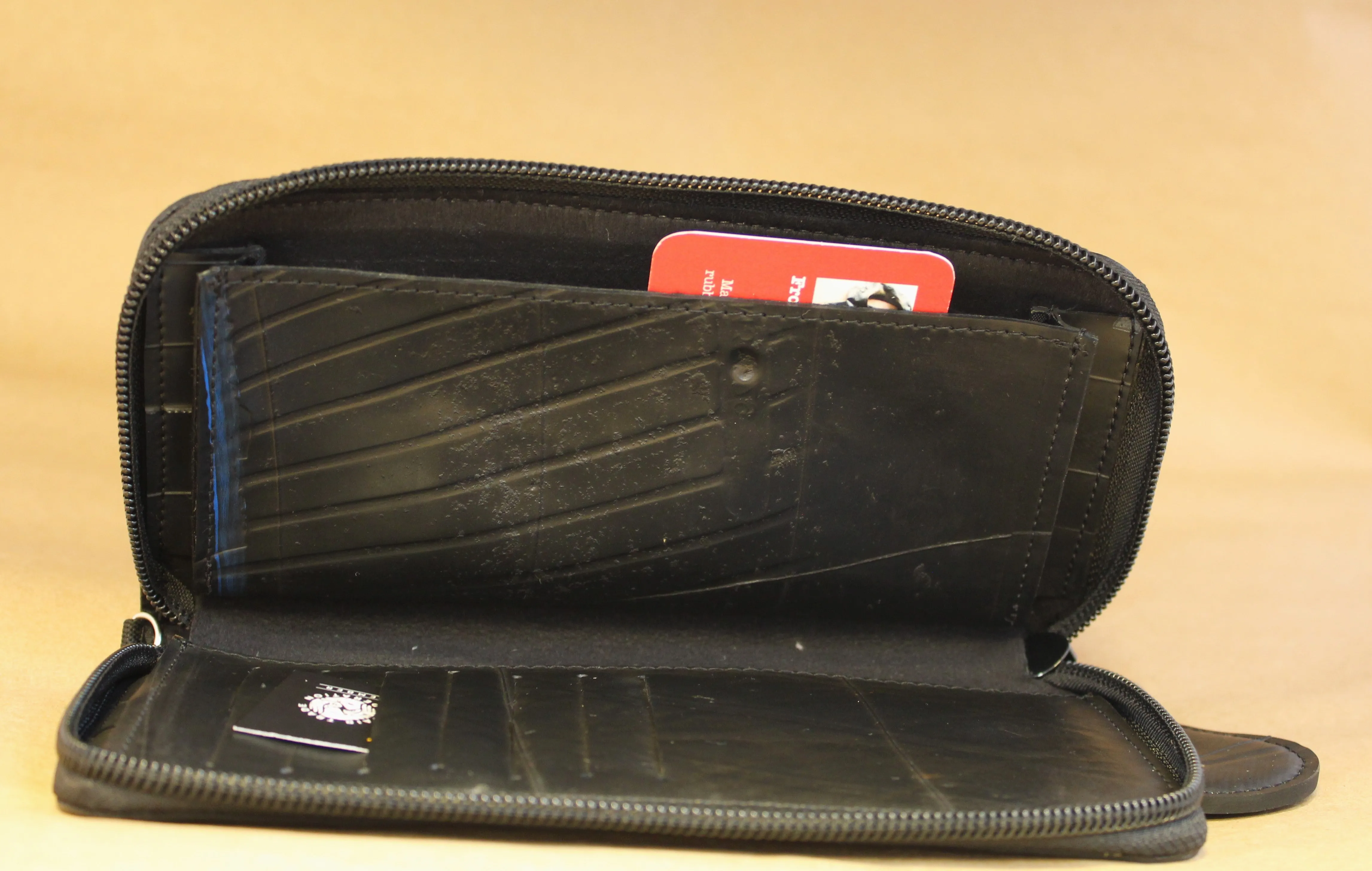 Revved Up Long Zipper Wallet
