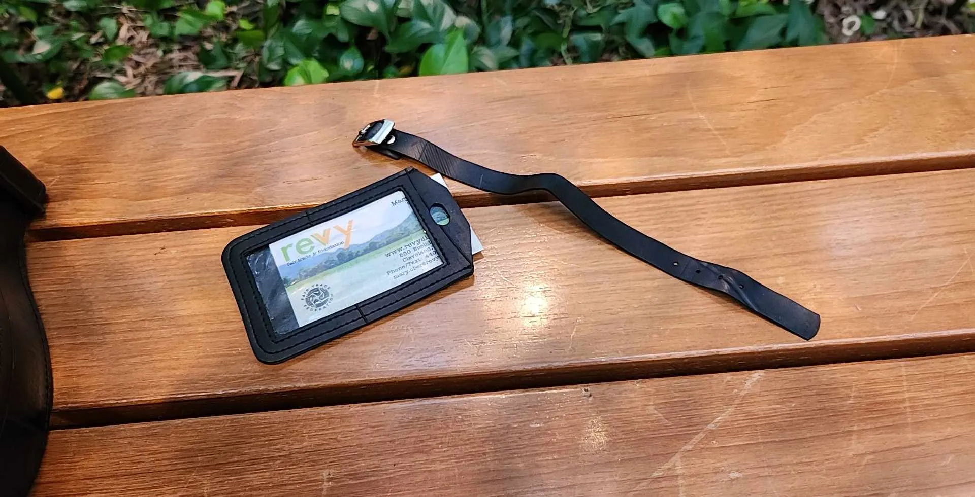 Revved Up Luggage Tag
