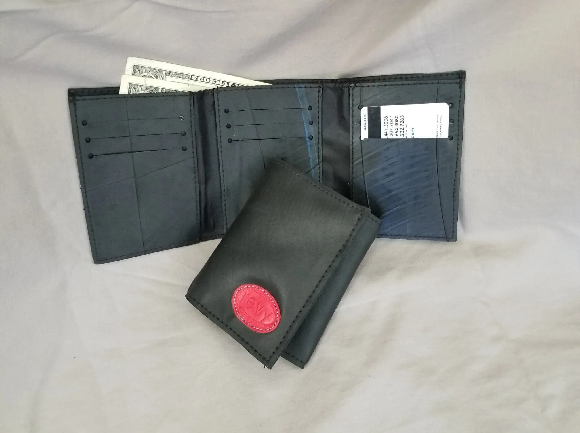 Revved Up Tri-Fold Wallet