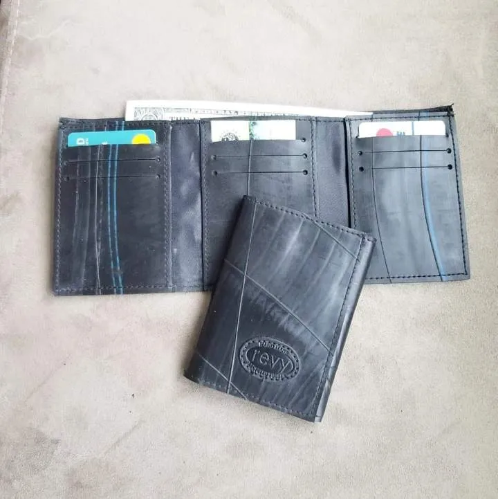 Revved Up Tri-Fold Wallet