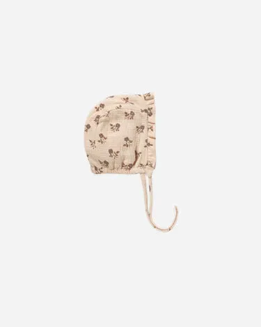 SALE - QUINCY MAE WOVEN RUFFLE BONNET || FIG FLORA