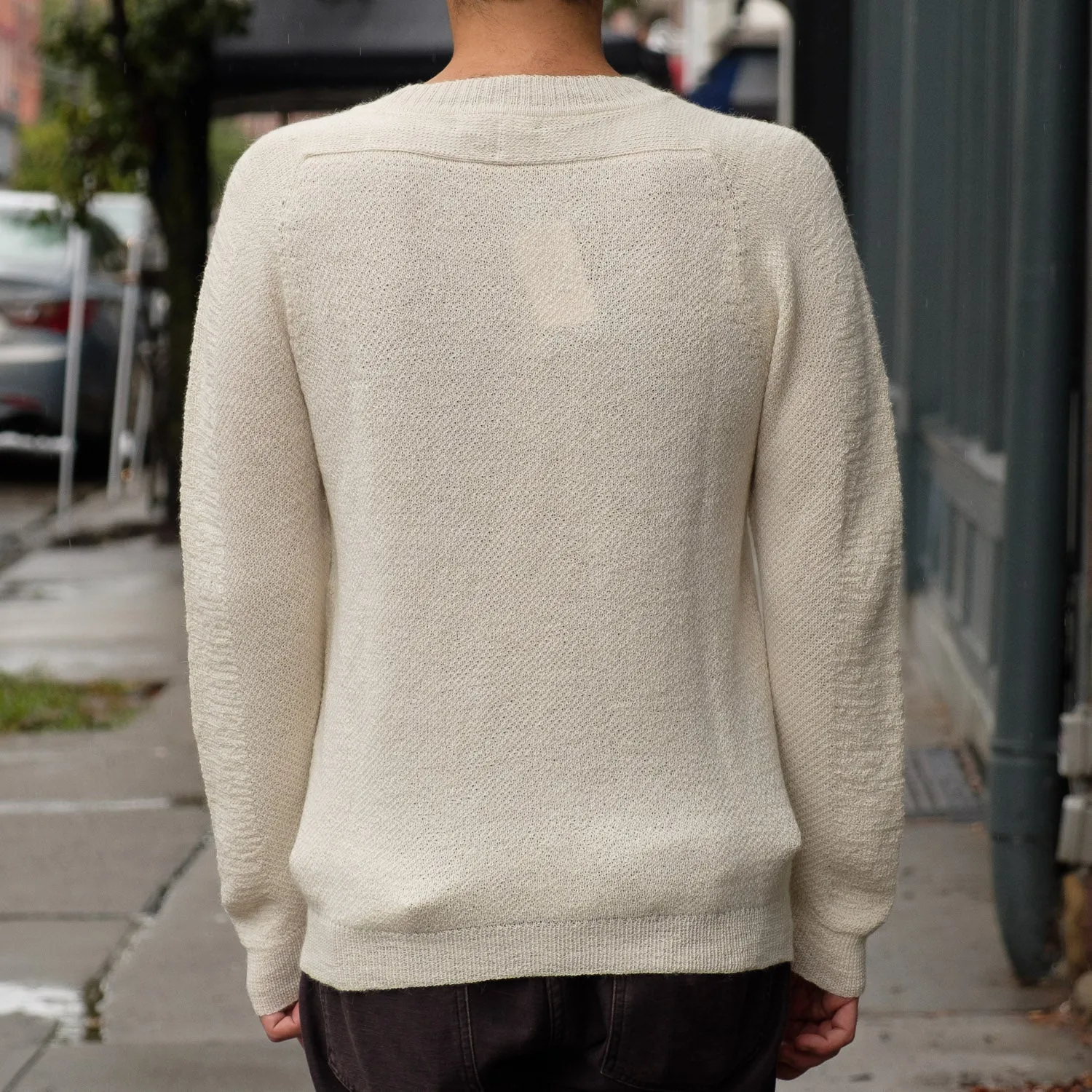 Santi Alpaca Sweater in White