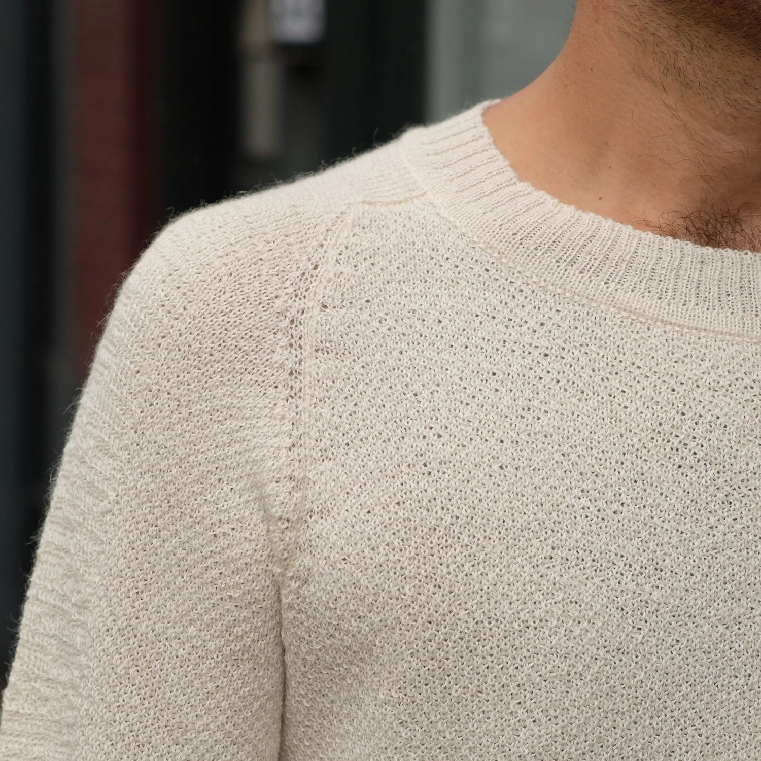 Santi Alpaca Sweater in White