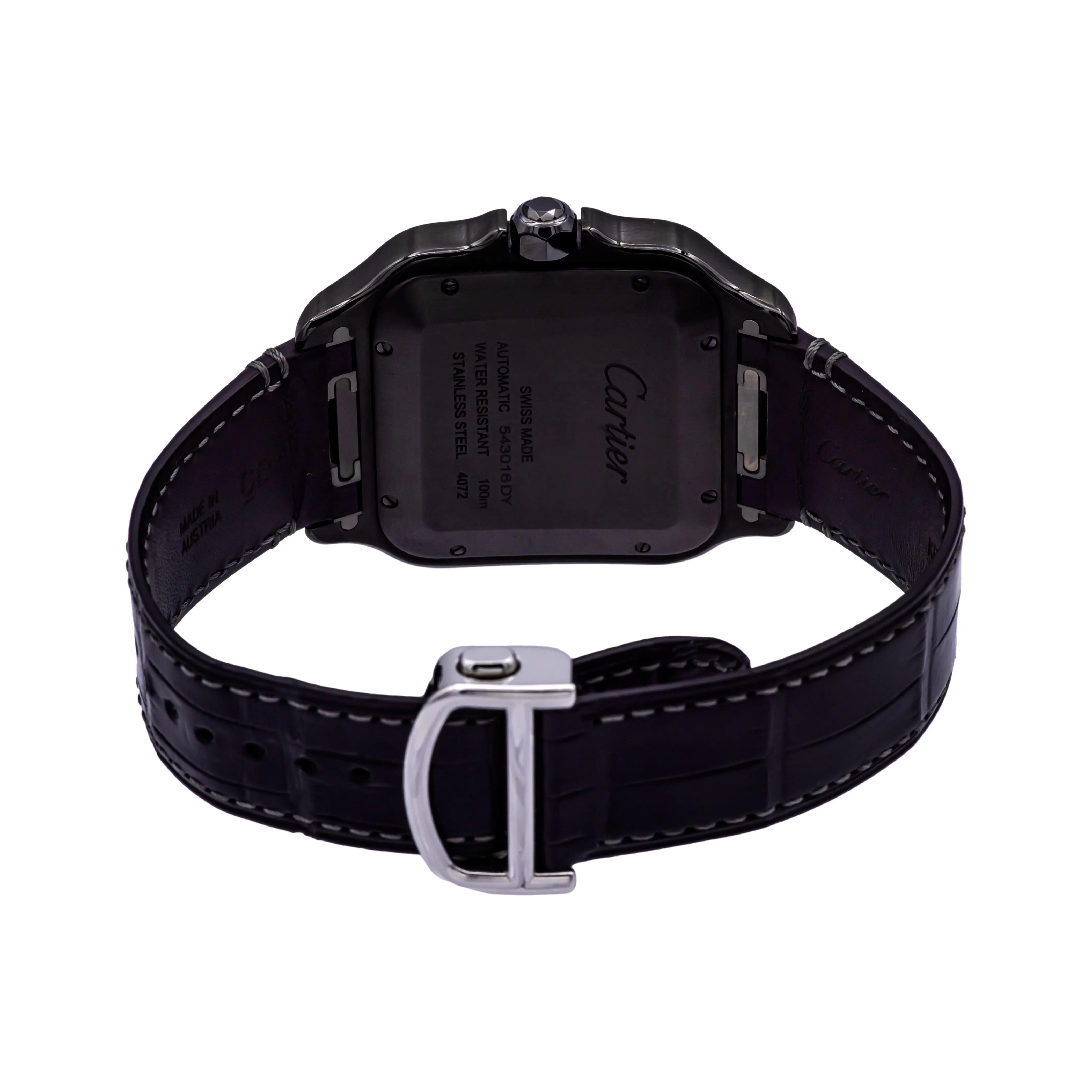 Santos de Cartier Watch – Large Model, Automatic, Steel & ADLC WSSA0039
