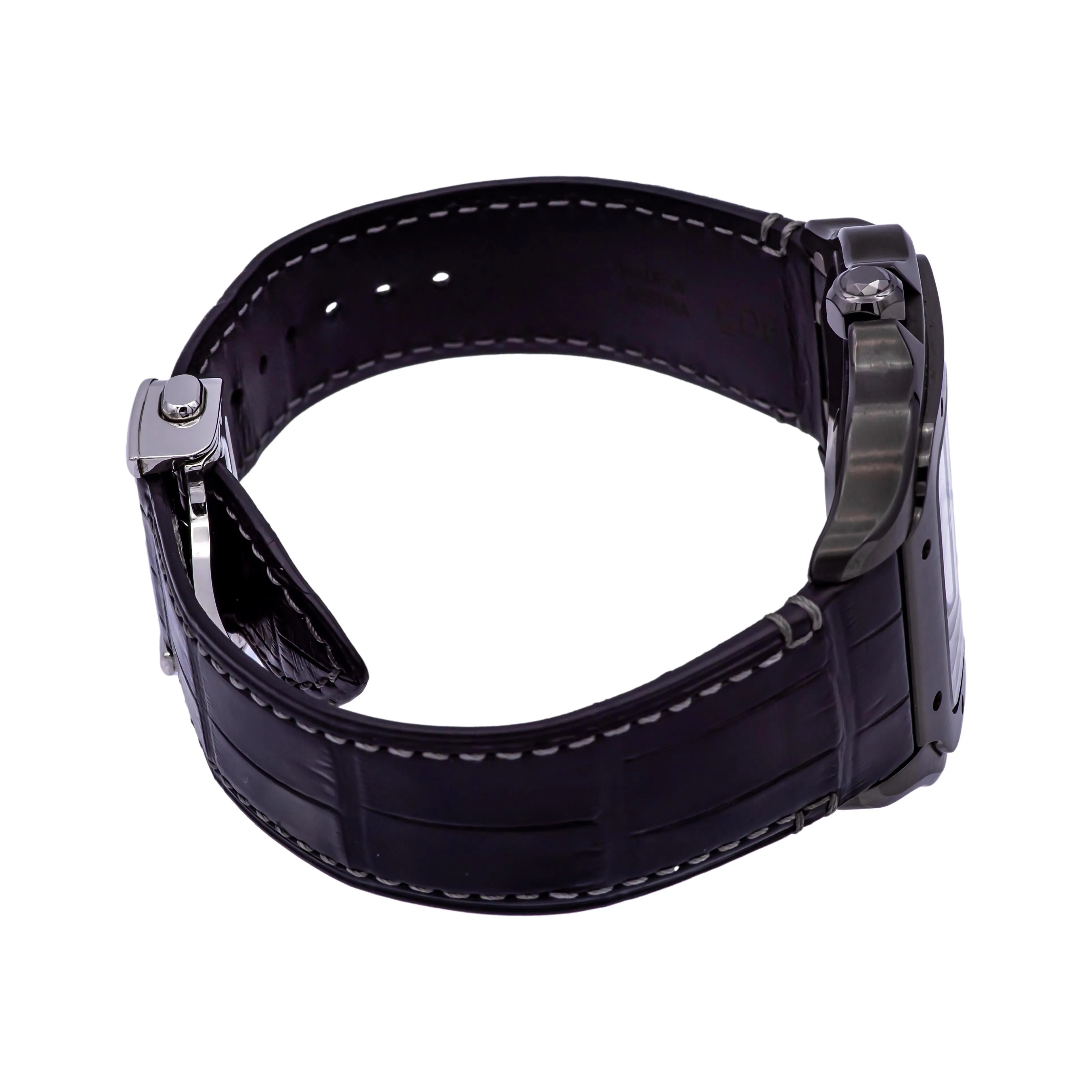 Santos de Cartier Watch – Large Model, Automatic, Steel & ADLC WSSA0039