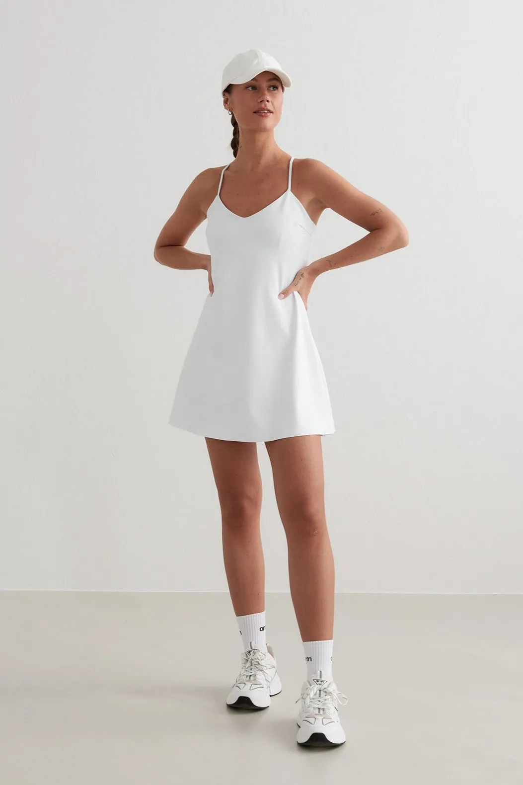 Sense Strap Dress | White