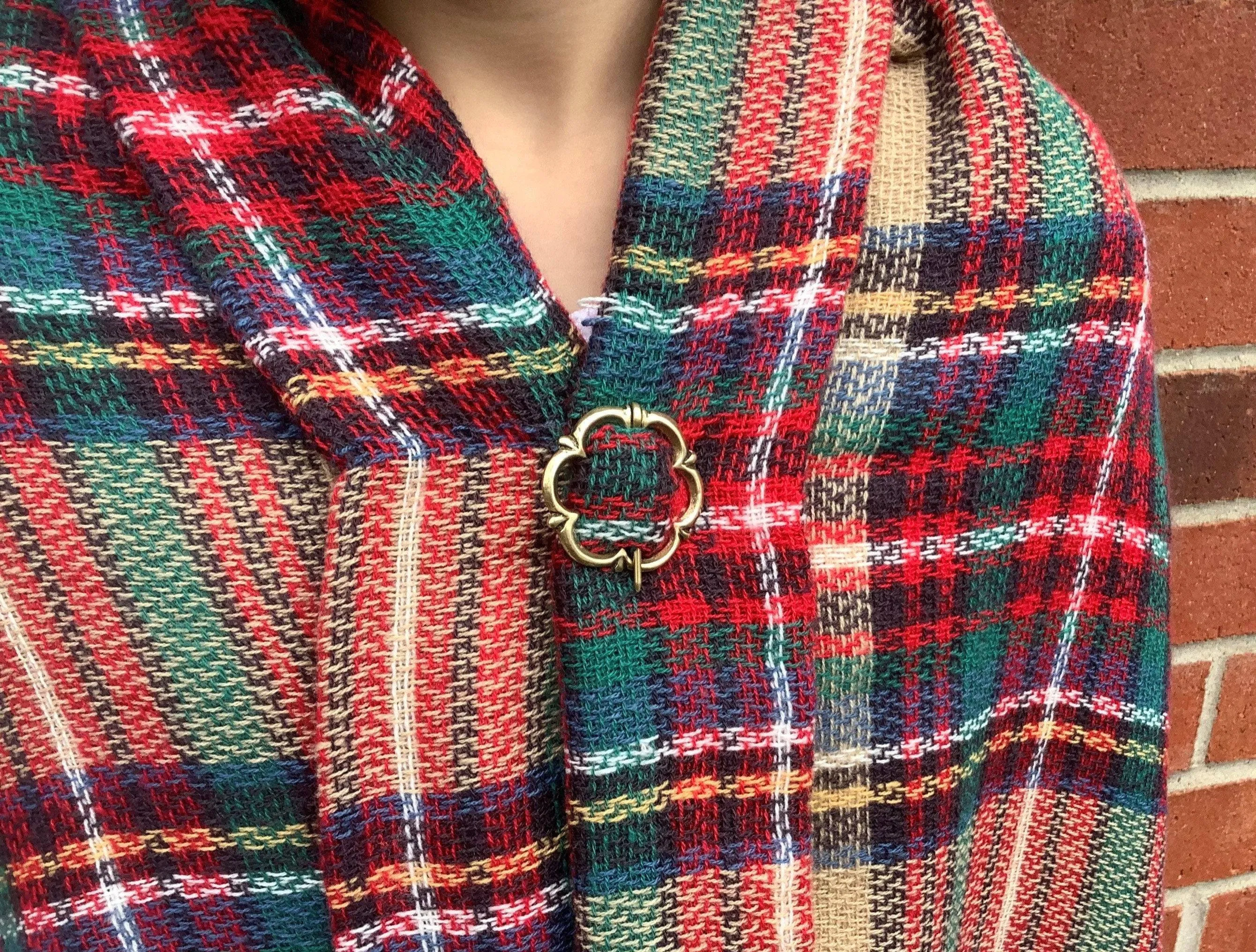 Sexfoil Medieval Brooch
