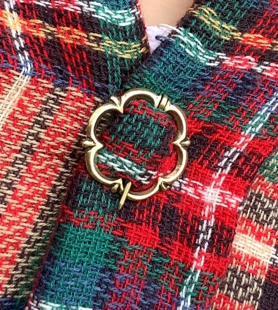 Sexfoil Medieval Brooch