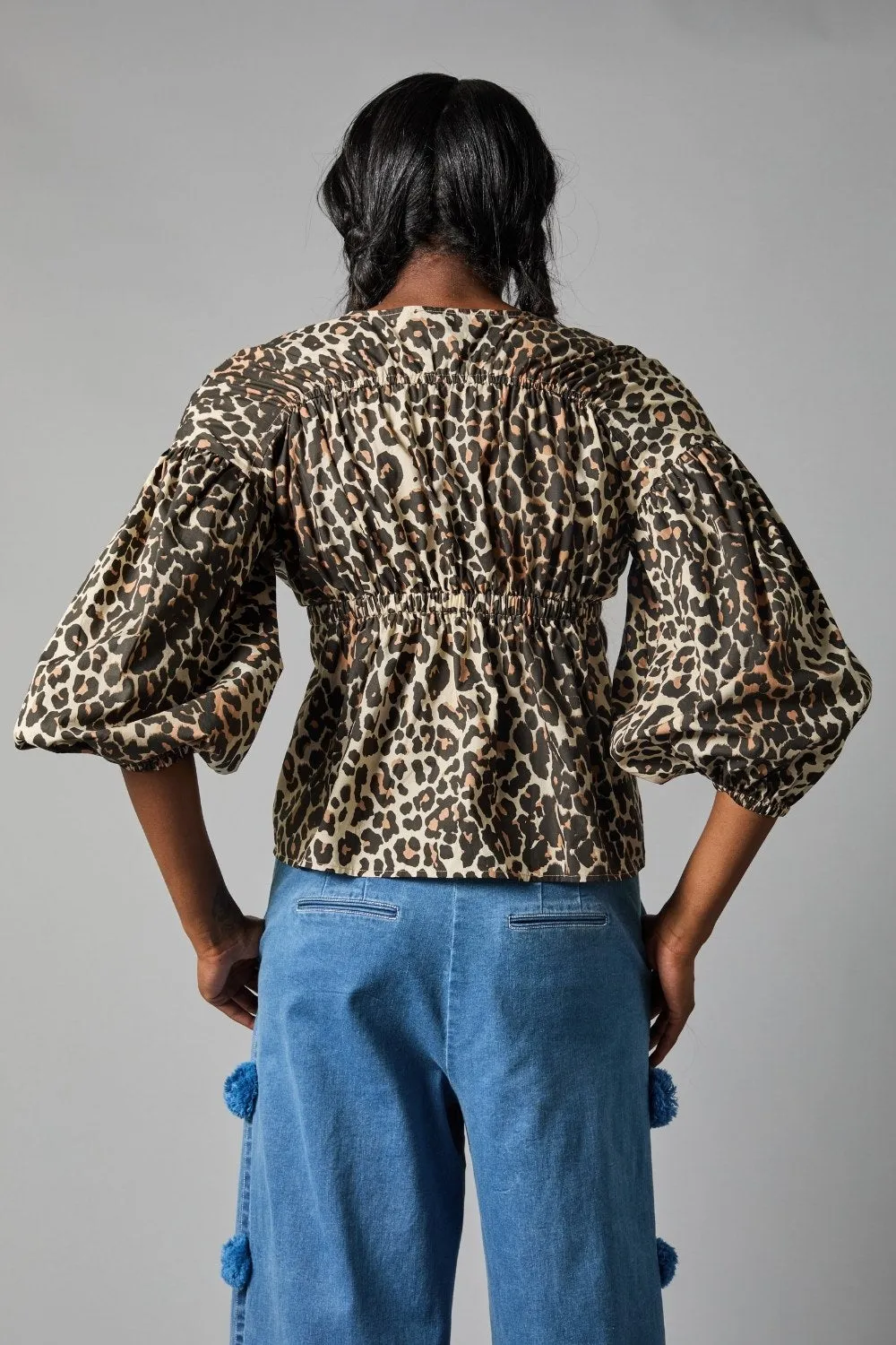 Shirred Blouse
