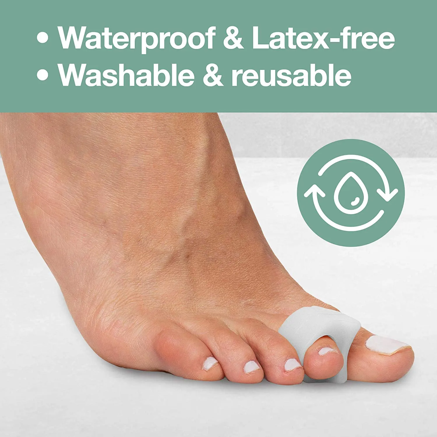 Single Loop Gel Toe Corrector for Bunions