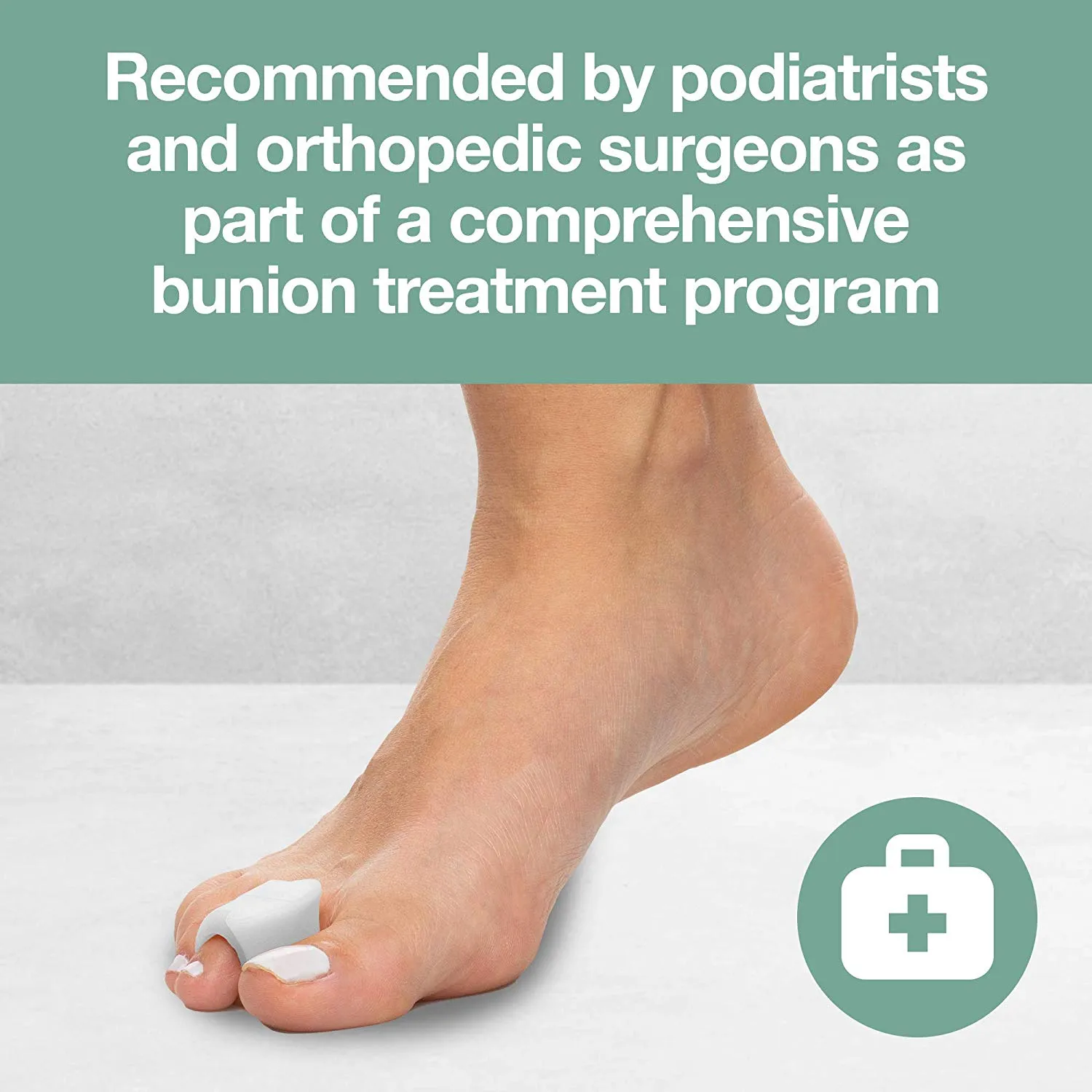 Single Loop Gel Toe Corrector for Bunions