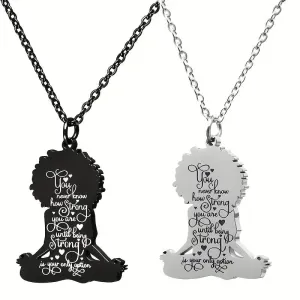 Sisslia Silver Plated Link Chain Stainless Steel Pendant Necklace For Men