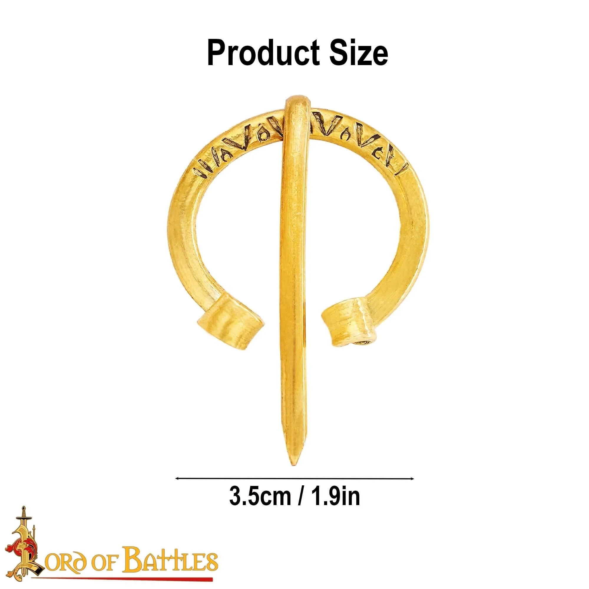 Small Decorated Penannular Fibula