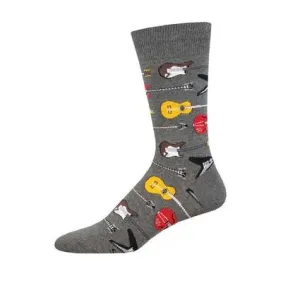 Socksmith - Guitar Riff Crew Sock size 10-13