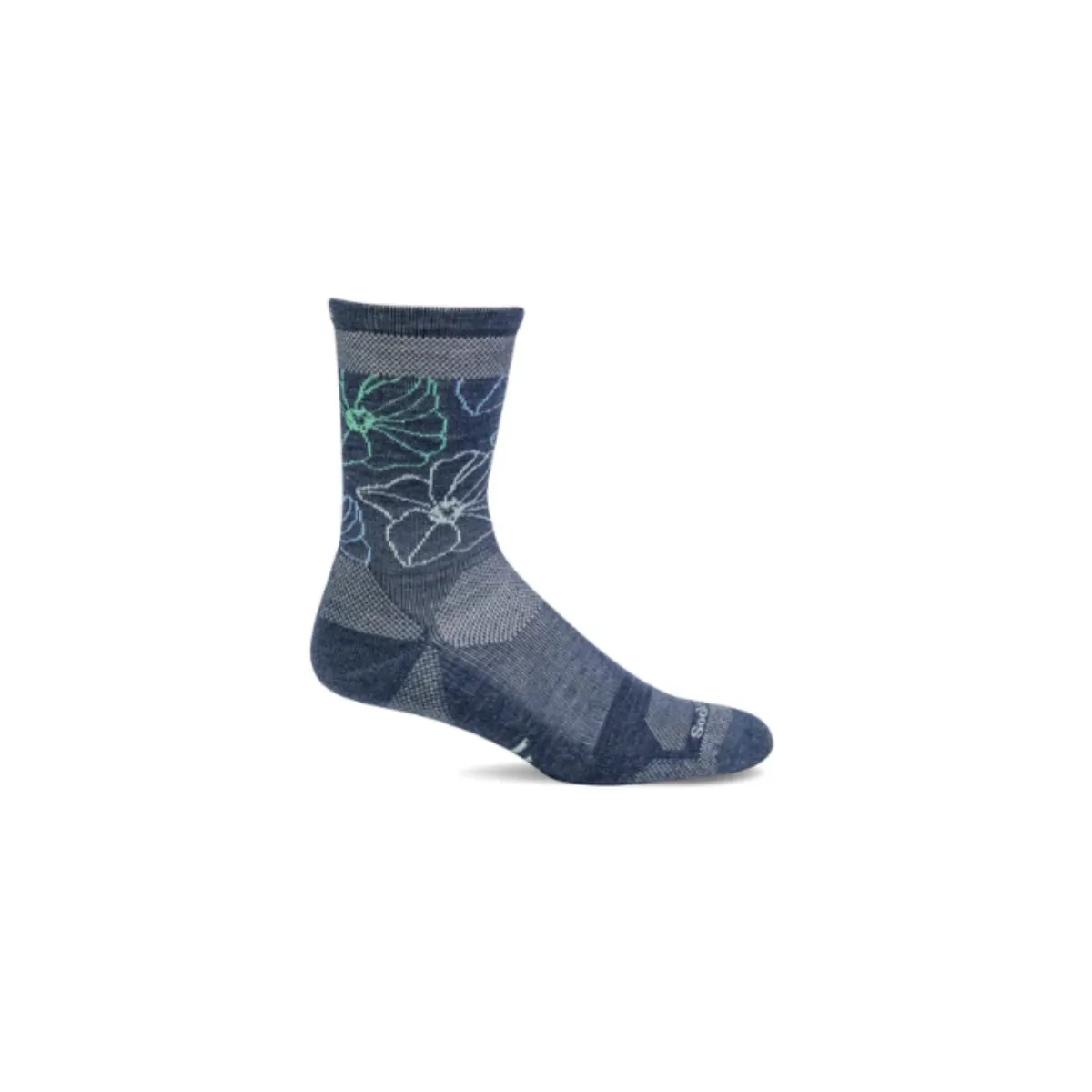 Sockwell Petal Power Crew - Denim