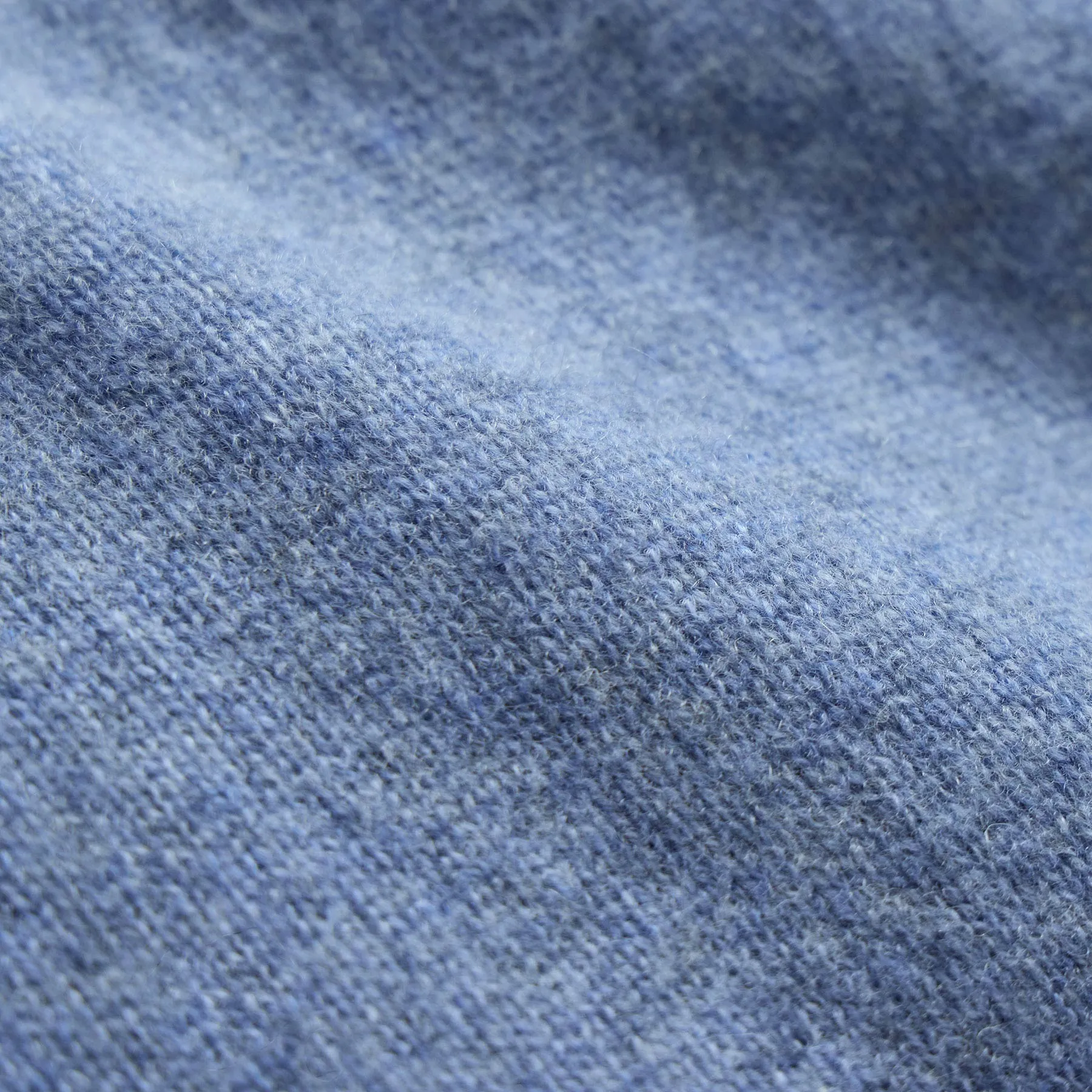 Soft Featherweight Cashmere Crew - Blue Sky
