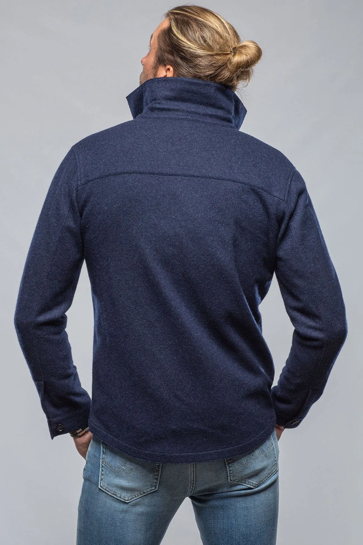 Sooter Cashmere Shirt In Blueprint