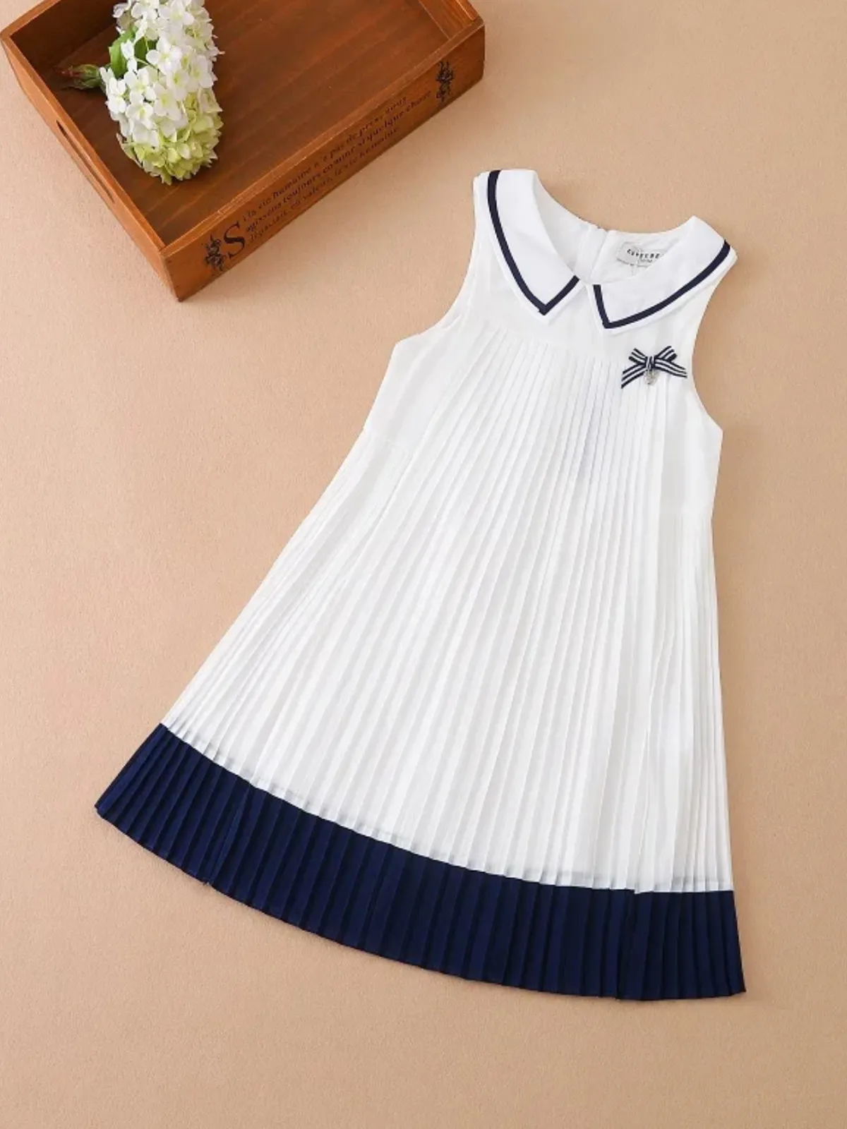 Sporty In Season Pleated Dress