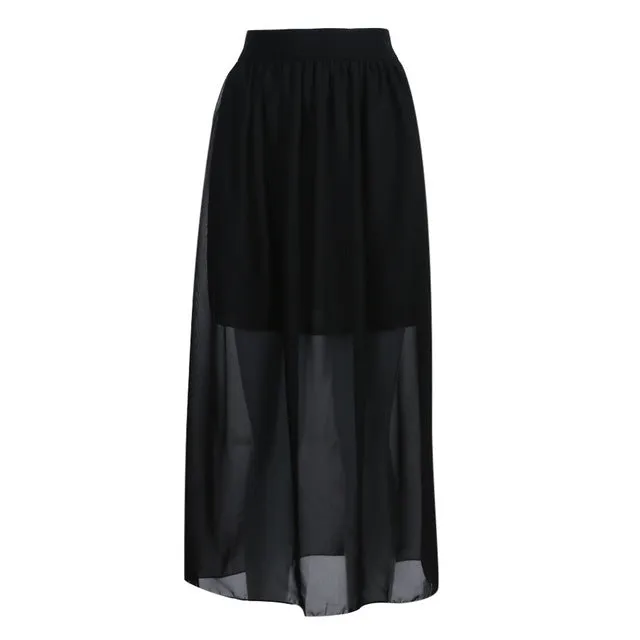 Spring Autumn Women Skirt Clothes Brief Solid Color Velvet Fashion High Waist Elegant LongSkirt Female Fashion Casual Skirts