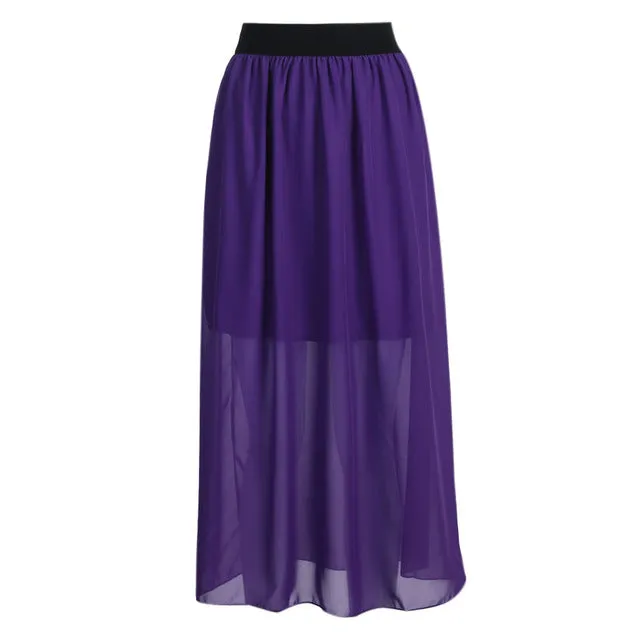 Spring Autumn Women Skirt Clothes Brief Solid Color Velvet Fashion High Waist Elegant LongSkirt Female Fashion Casual Skirts
