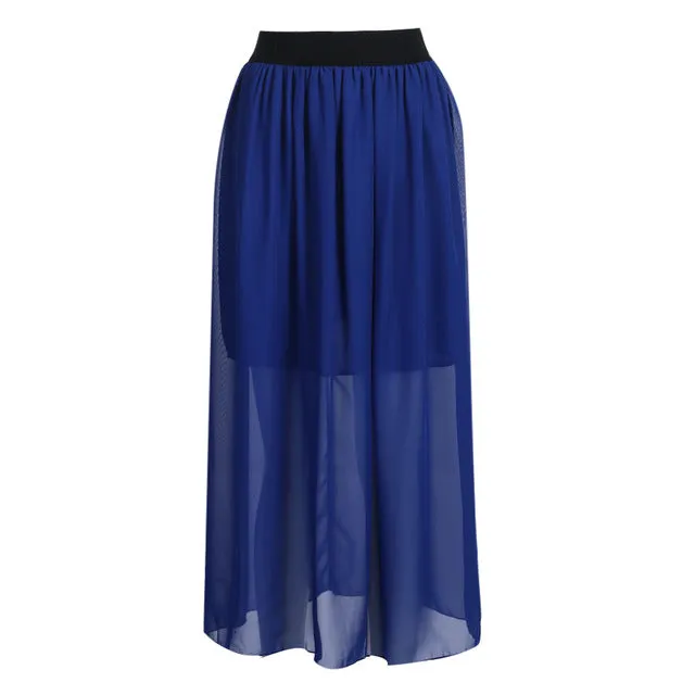 Spring Autumn Women Skirt Clothes Brief Solid Color Velvet Fashion High Waist Elegant LongSkirt Female Fashion Casual Skirts
