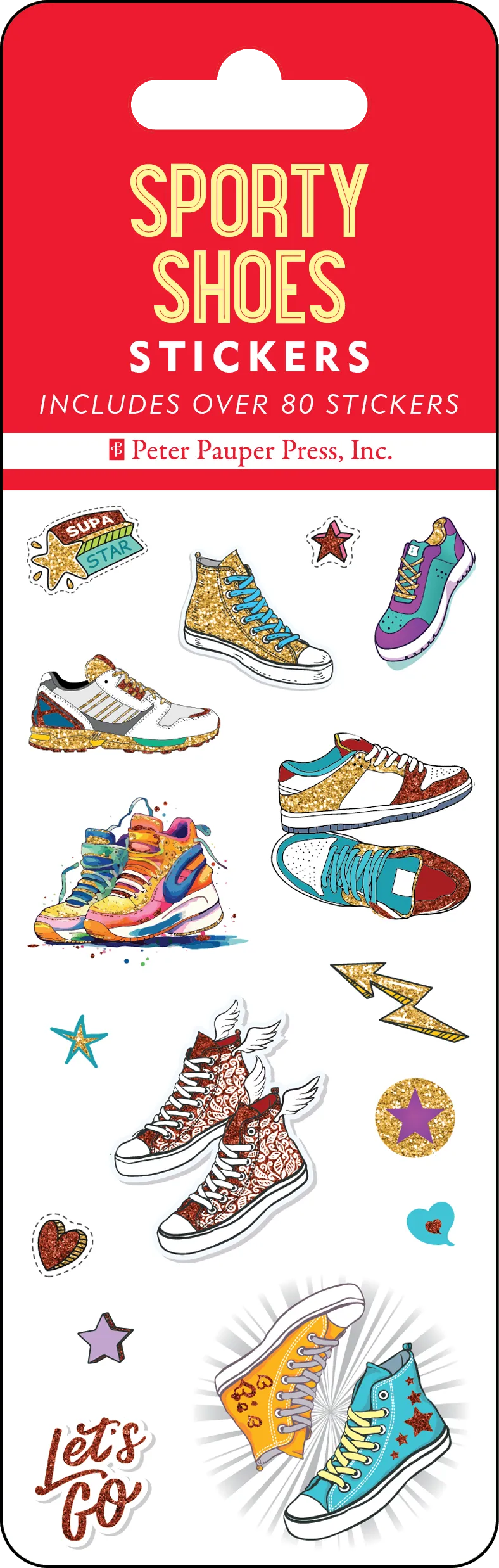 Sticker Set: Sporty Shoes (70  stickers)