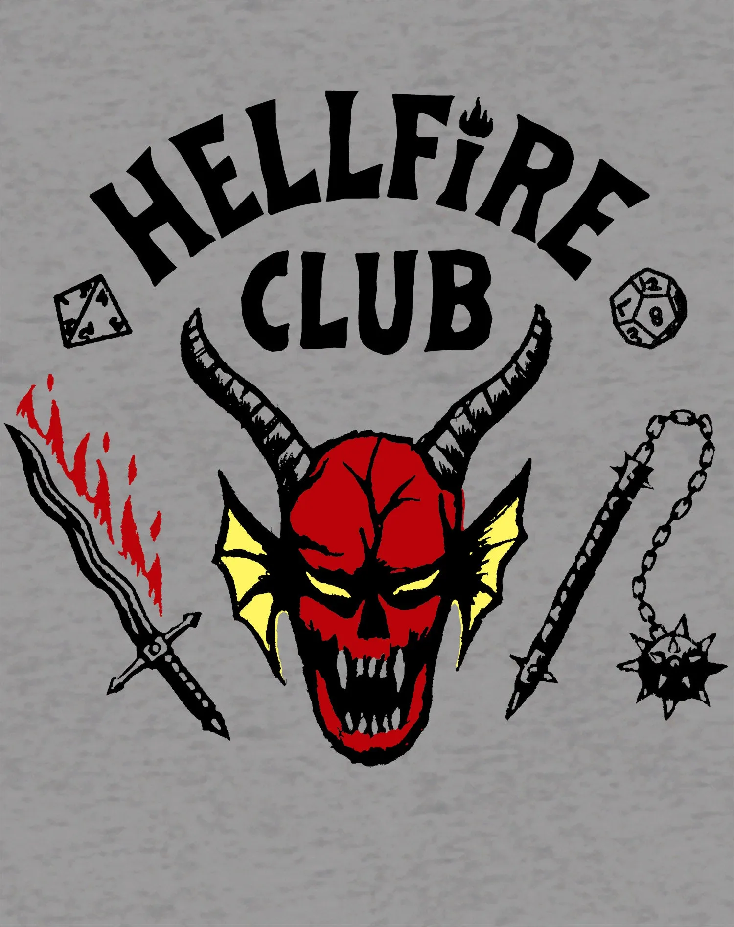 Stranger Things Logo Hellfire Club Classic Men's T-Shirt