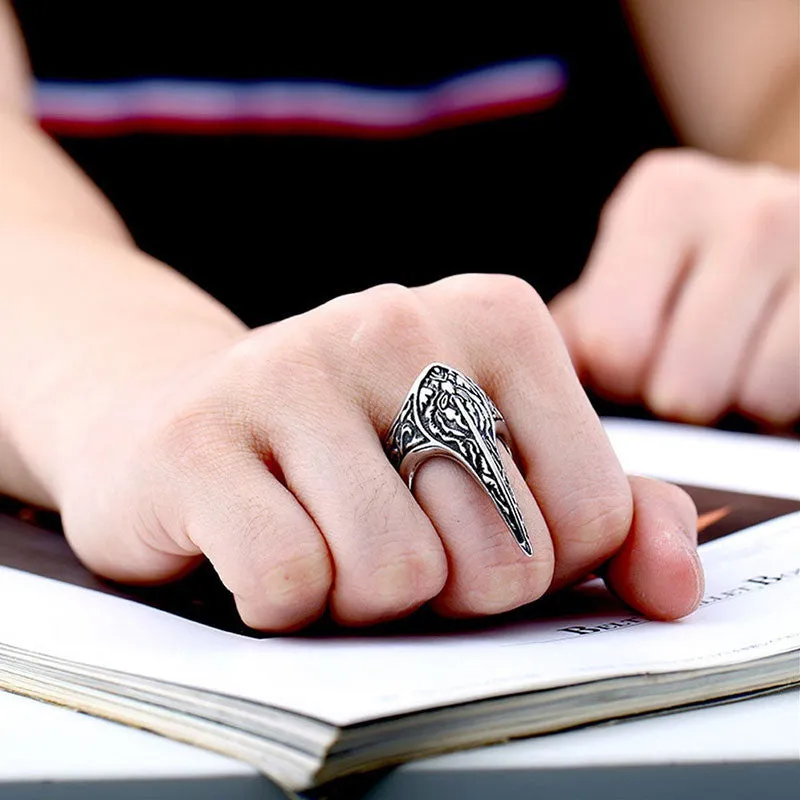 Street Punk Claw Shaped Ring