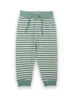 Stripy joggers